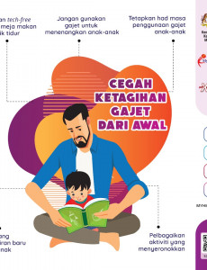 Cegah Ketagihan Gajet Dari Awal